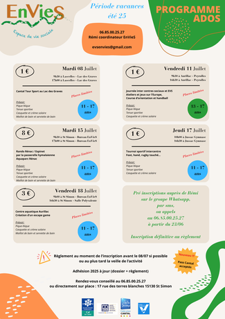 25 06 23 - Prog ados été 1